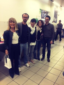 Tiziana con la famiglia Rossini