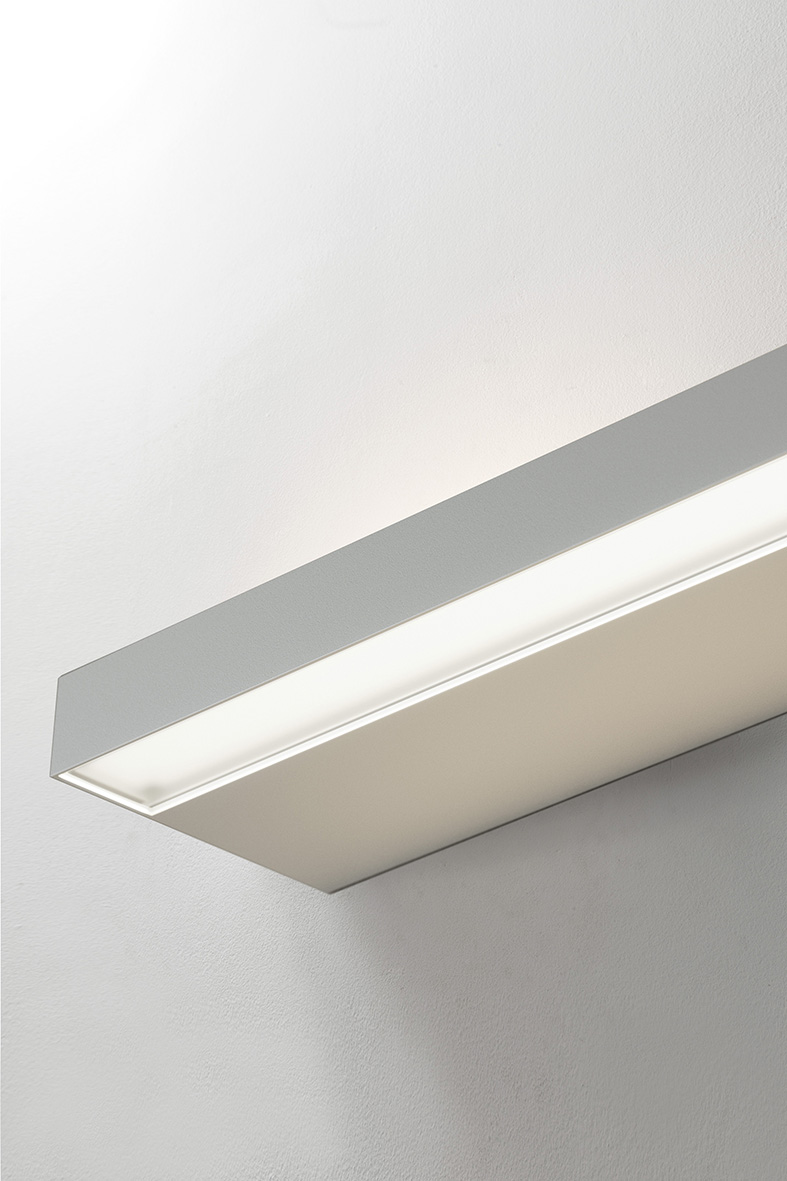 BETTY - APPLIQUE BIEMISSIONE NERA LED 36,5W IP20 2700/3000/4000K CRI90 28CM - immagine 4