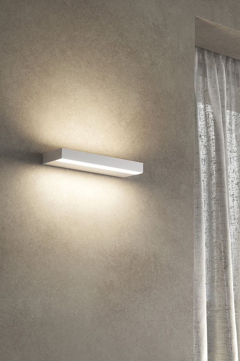 BETTY - APPLIQUE BIEMISSIONE NERA LED 36,5W IP20 2700/3000/4000K CRI90 28CM - immagine 5