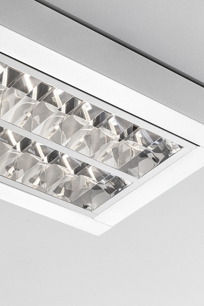 BILL EVO - PLAFONIERA BIANCA LED 37W 4000K CRI90 UGR19 DALI CAM - immagine 5