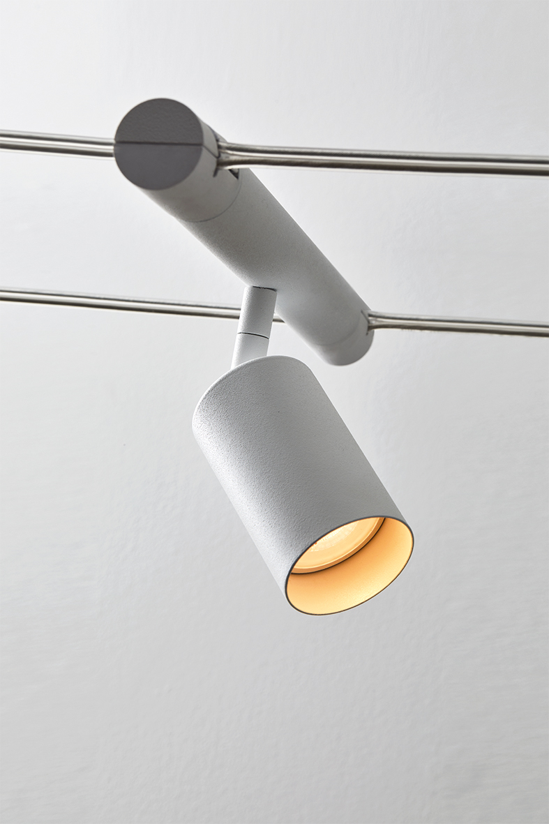 CABLE - SISTEMA A TESATA BIANCO/BIANCO LED 13W 38° IP20 3000K CRI90 - immagine 2