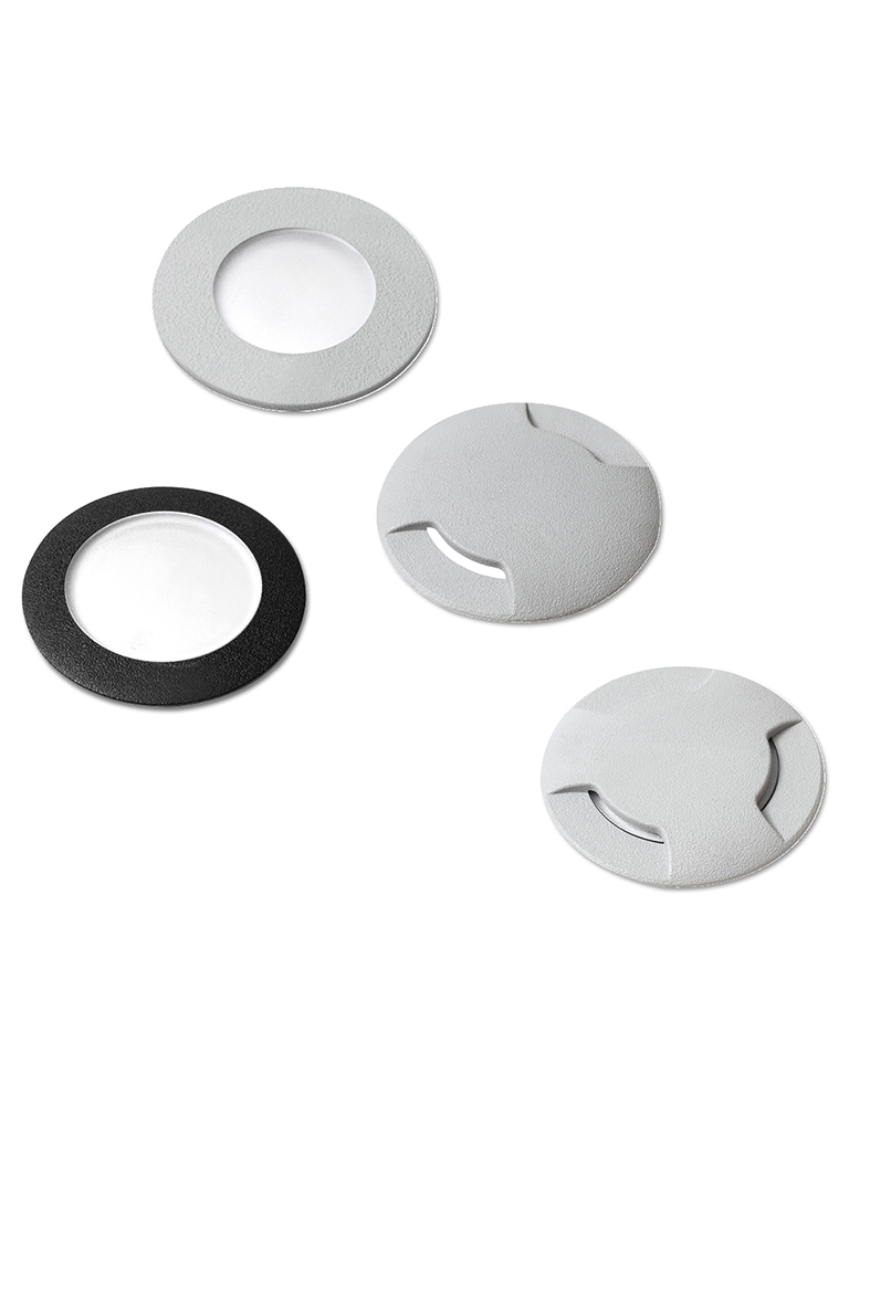 DOLBY - UPLIGHT GRIGIO GX53 7W 30° IP67 3000-4000-6500K CRI80 IK08 - immagine 4