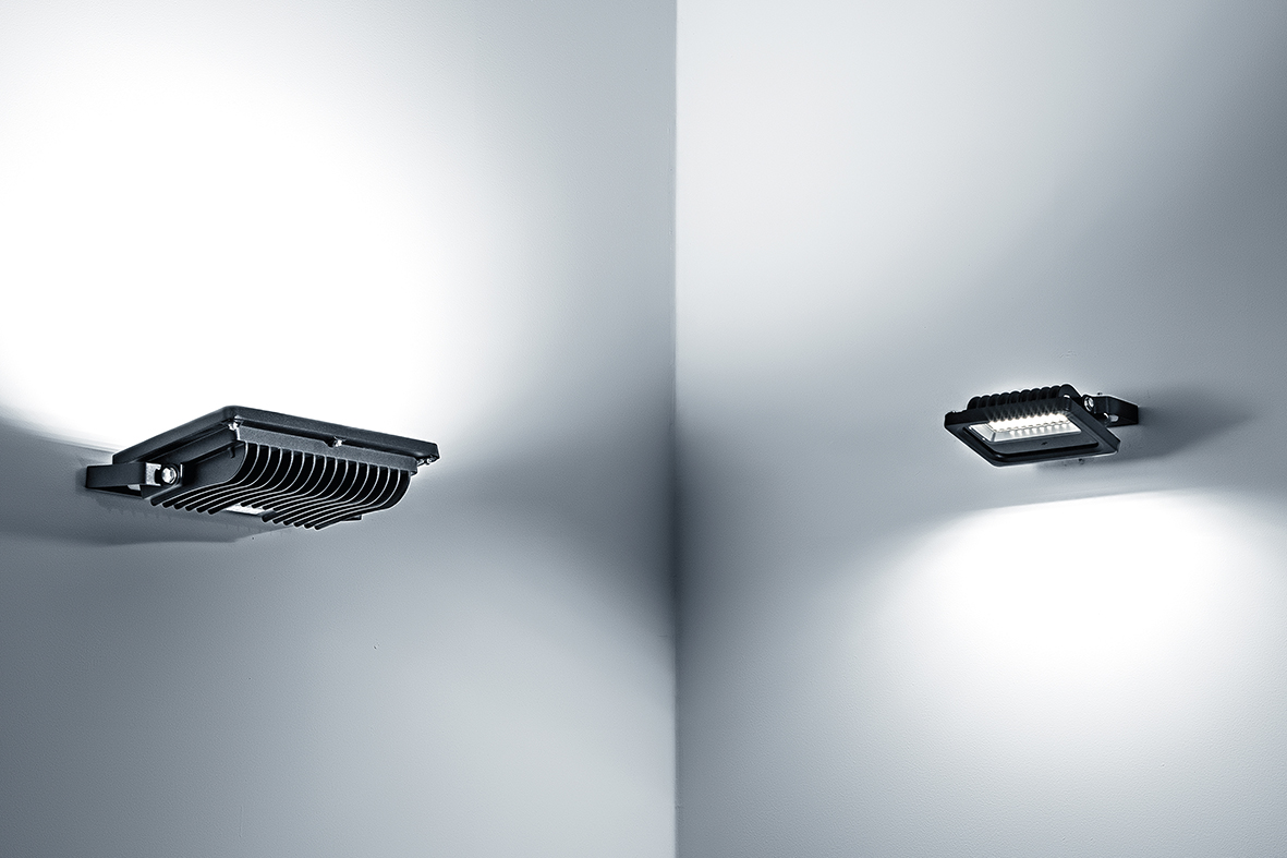 DON - PROIETTORE NERO LED 10W 120° IP65 3000K CRI80 IK08 SENSORE - immagine 2