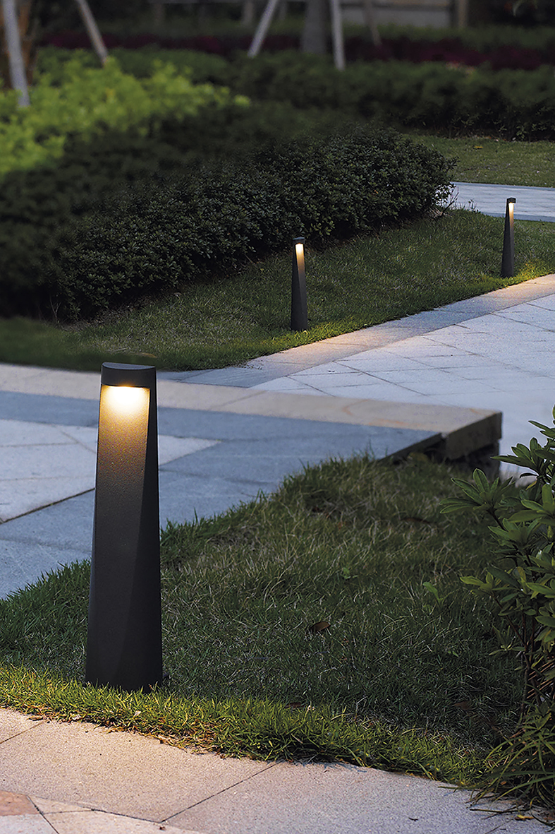 EDDIE - BOLLARD GRIGIO LED 7W 50° IP65 4000K CRI80 - immagine 2