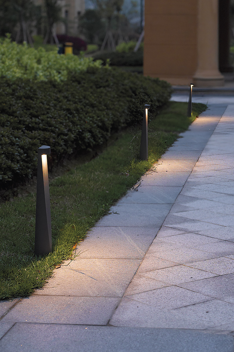 EDDIE - BOLLARD GRIGIO LED 7W 50° IP65 4000K CRI80 - immagine 3