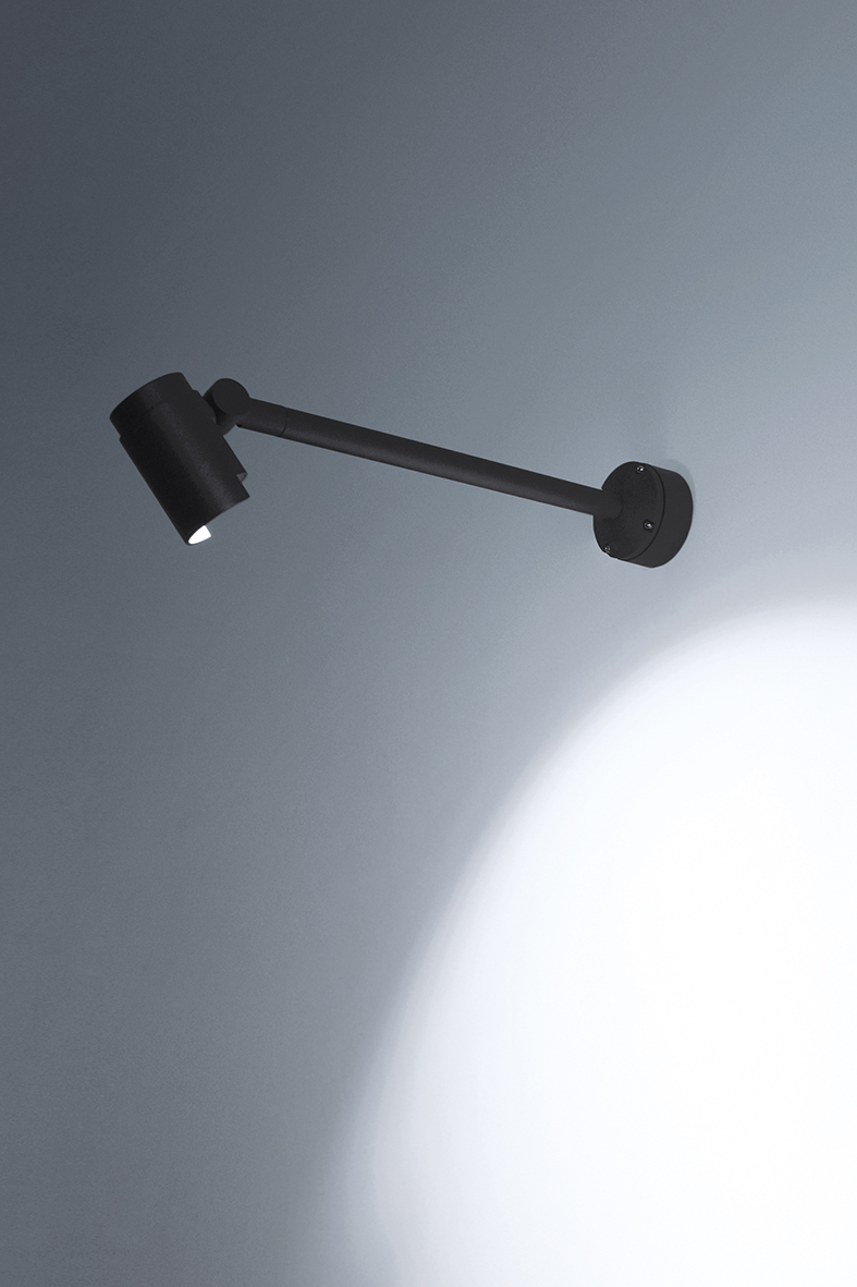 KANA - PROIETTORE ANTRACITE LED 20W 44° IP65 3000K CRI80 21CM - immagine 2