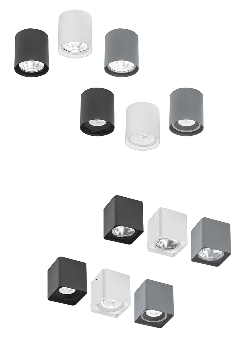 KUBA - DOWNLIGHT A PLAFONE QUADRATO BIANCO GU10 IP65 - immagine 3