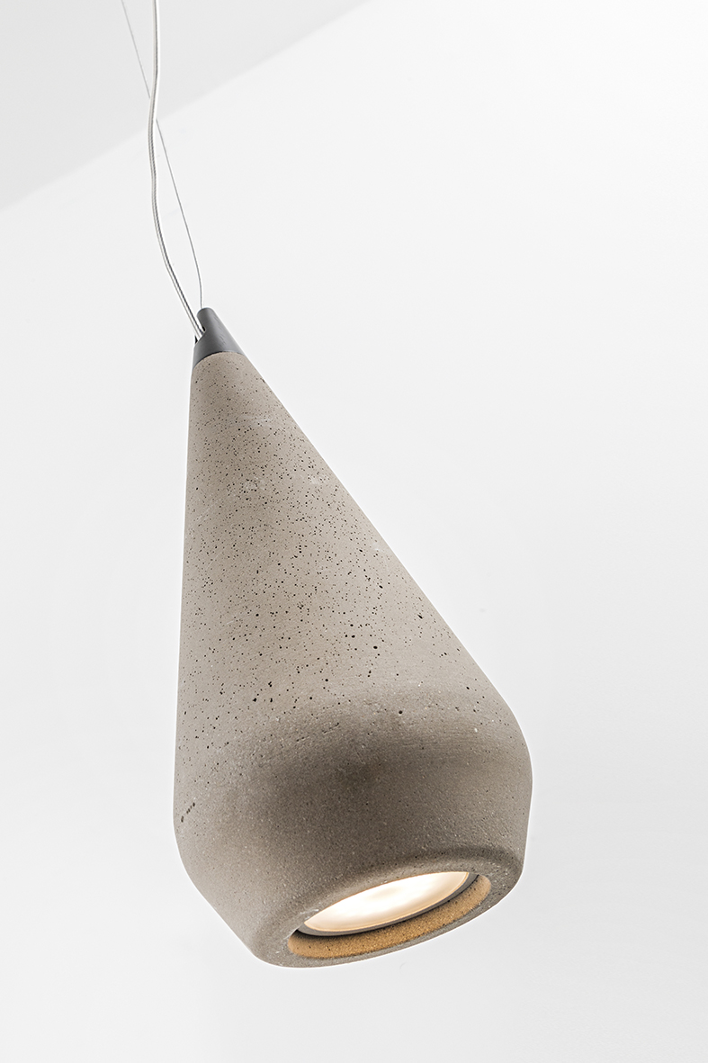 PAVE' - SOSPENSIONE IN CEMENTO GRIGIO GU10 IP20 - immagine 2