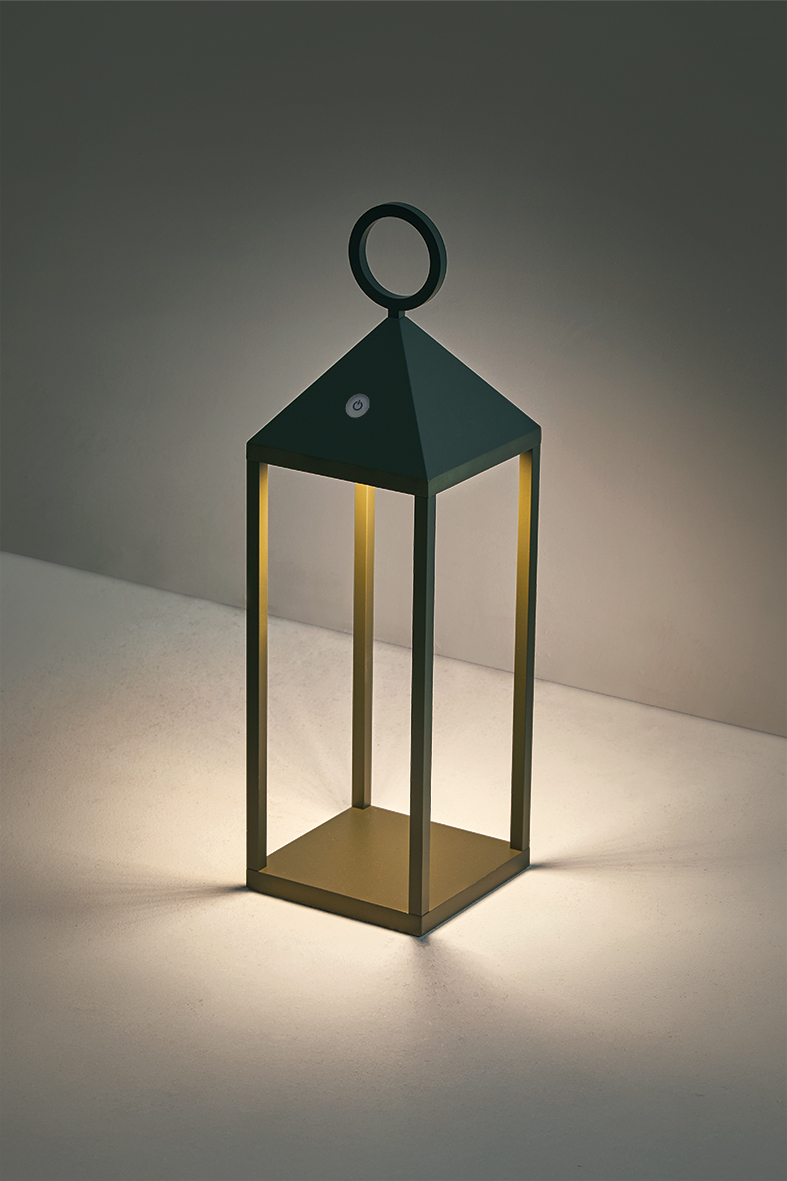 PICNIC - LAMPADA DA TAVOLO PORTATILE ANTRACITE LED 2,2W IP54 2700K CRI85 43CM - immagine 3