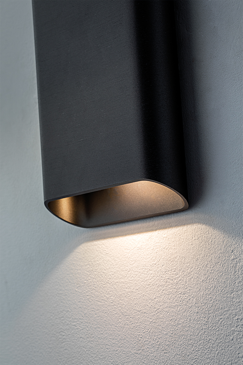 PLAK - APPLIQUE BIANCA LED 14W IP65 3000K CRI90 - immagine 2
