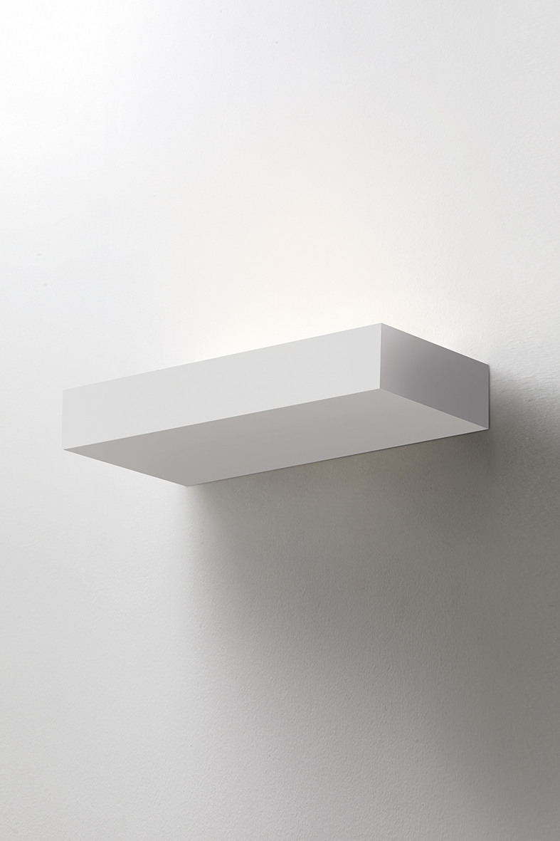 POLO - APPLIQUE IN GESSO BIANCO LED 11W IP20 2700K CRI80 - immagine 2
