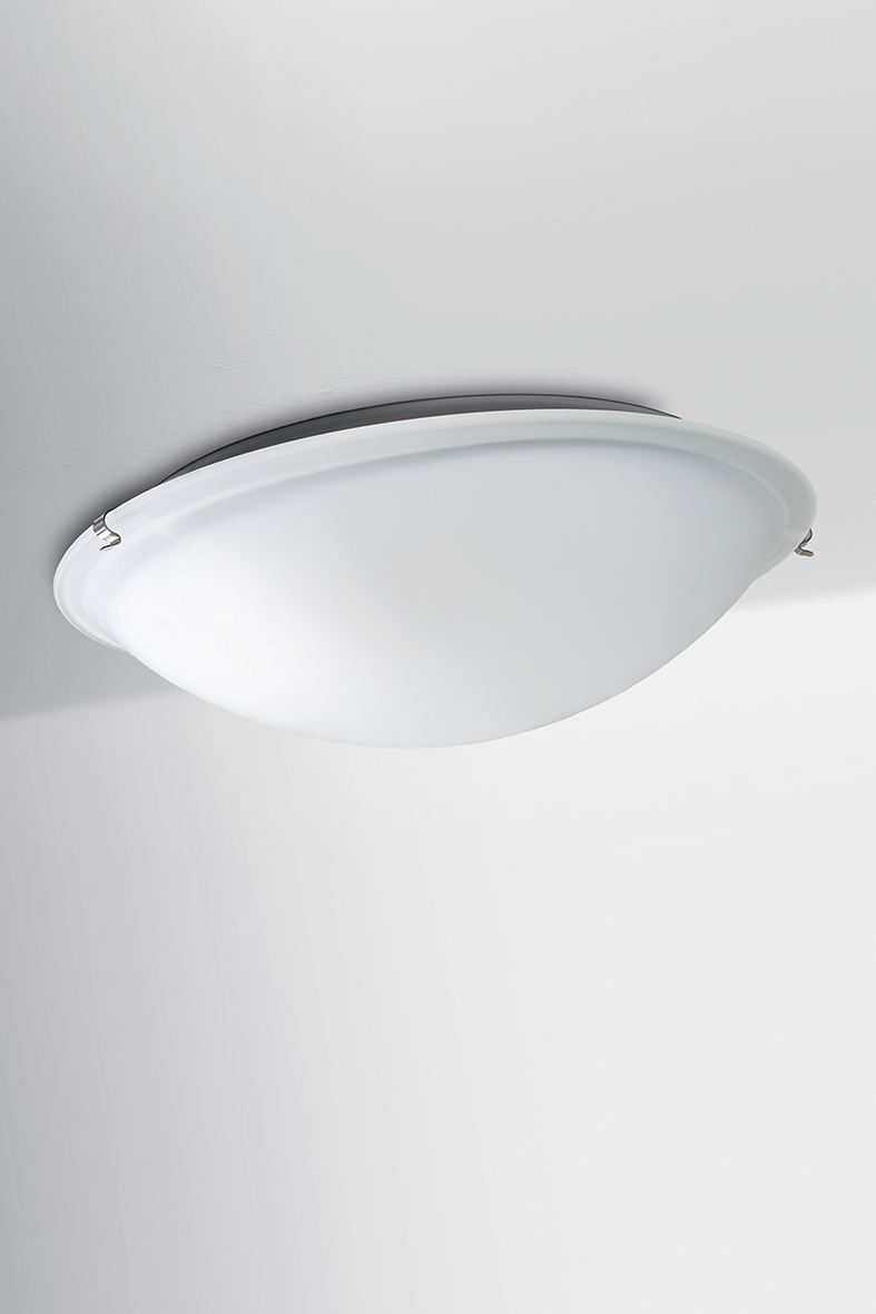 SID - PLAFONIERA IN VETRO SATINATO E27 IP20 30CM - immagine 2