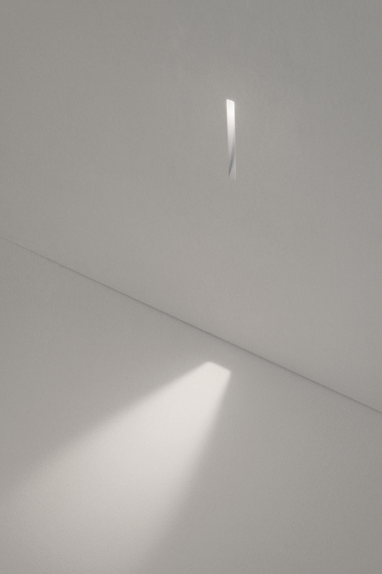 STREAM - SEGNAPASSO IN GESSO BIANCO GU10 MINI IP20 - immagine 5