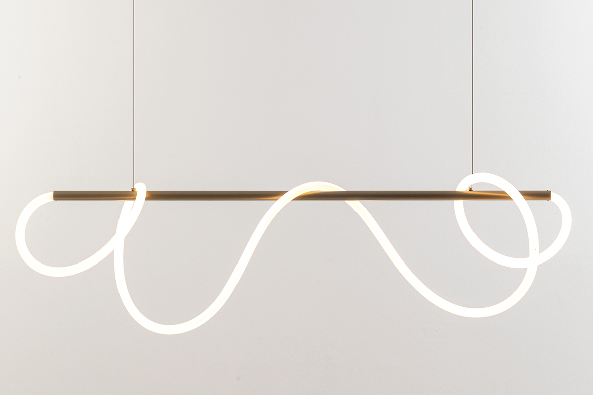 STRING - PIANTANA NERA LED 50W IP20 3000K - immagine 4