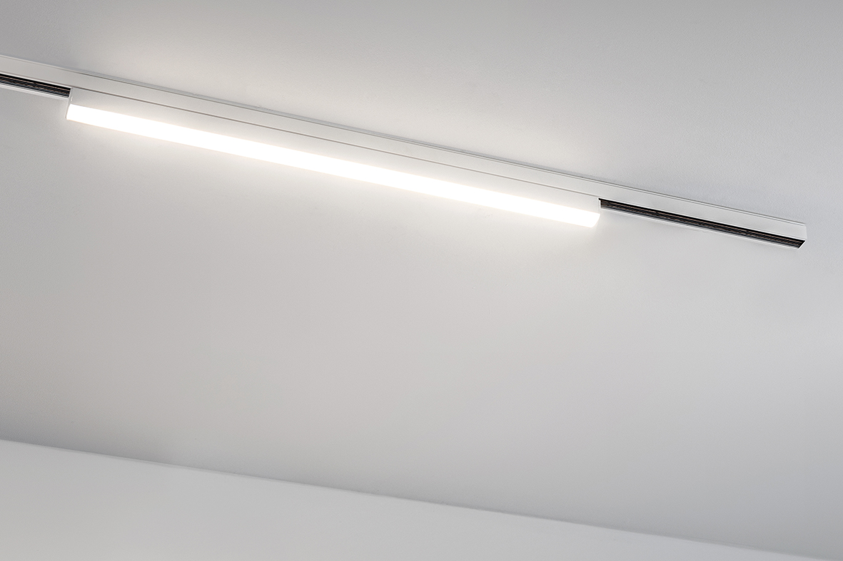 YAKI LINEARE - LUCE LINEARE BINARIO 48V BIANCA LED 13W IP20 3000K CRI90 - immagine 2