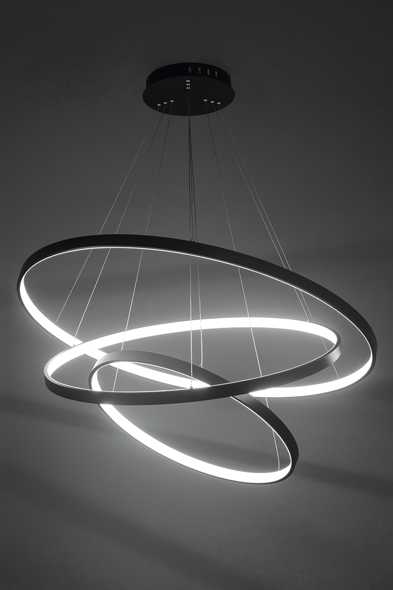 ZERUM - SOSPENSIONE BIANCA LED 25W IP20 3000K - immagine 5