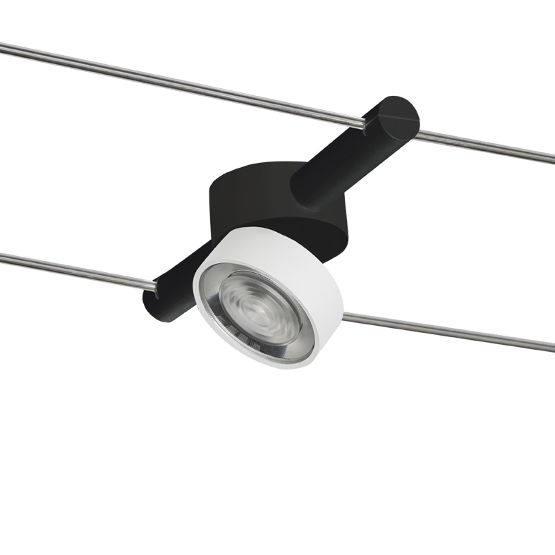 CABLE – SISTEMA A TESATA NERO/BIANCO LED 13W 38° IP20 3000K CRI90