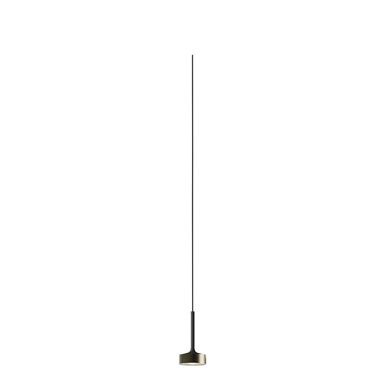 HOLE – SOSPENSIONE BINARIO 48V NERO/BRONZO LED 7W IP20 3000K CRI90