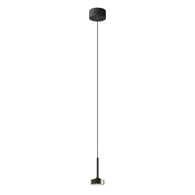 HOLE – SOSPENSIONE NERO/BRONZO LED 7W 38° IP20 3000K CRI90