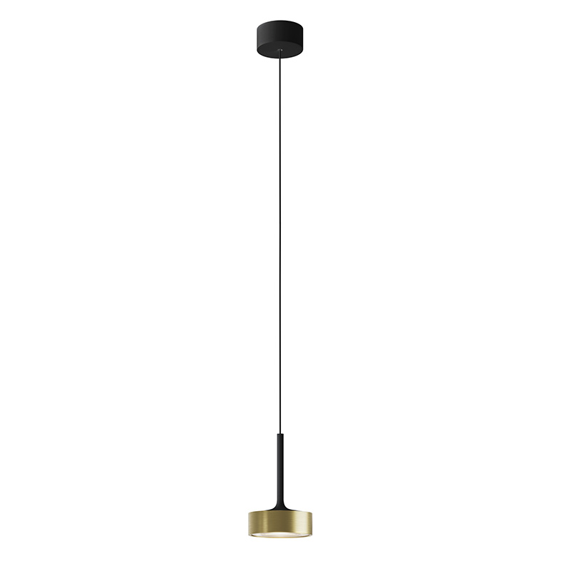 HOLE – SOSPENSIONE NERO/ORO LED 13W 38° IP20 3000K CRI90