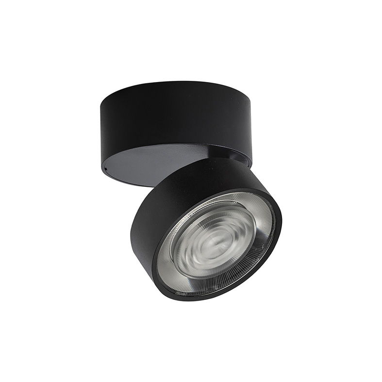 HOLE – APPLIQUE/PLAFONIERA NERO/NERO LED 7W IP20 3000K CRI90