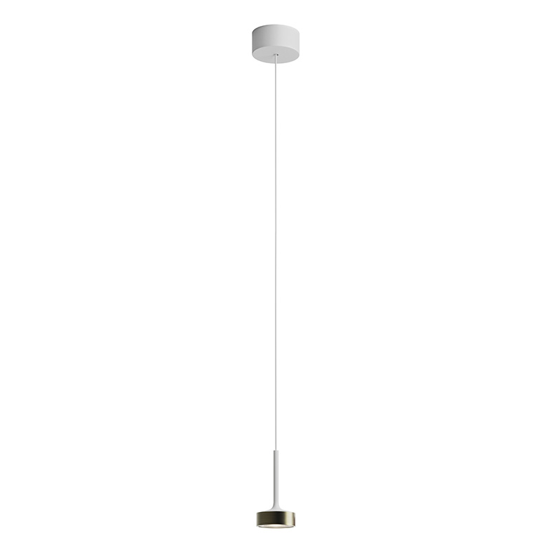 HOLE – SOSPENSIONE BIANCO/BRONZO LED 7W 38° IP20 3000K CRI90