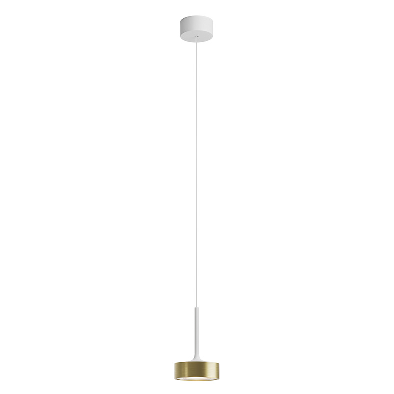 HOLE – SOSPENSIONE BIANCO/ORO LED 13W 38° IP20 3000K CRI90
