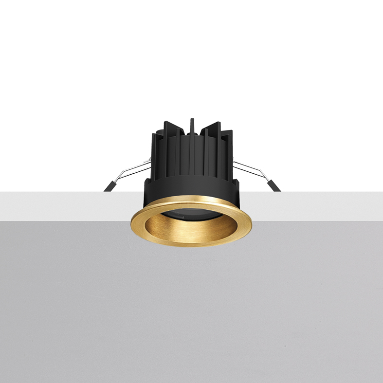 MEGA EVO – DOWNLIGHT ORO TONDO LED 8,8W 2700K IP65