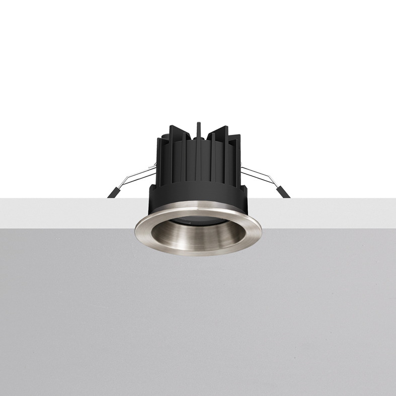 MEGA EVO – DOWNLIGHT NICHEL OPACO TONDO LED 8,8W 3000K IP65