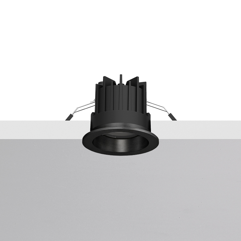 MEGA EVO – DOWNLIGHT NERO TONDO LED 8,8W ,3000K IP65