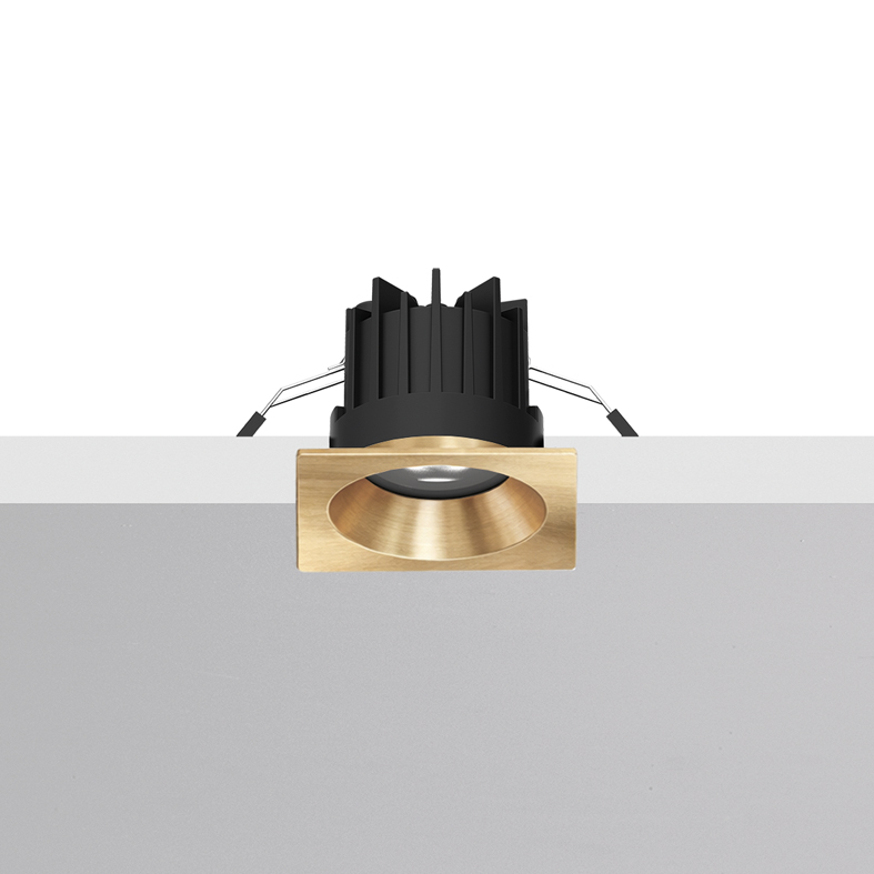 MEGA EVO – DOWNLIGHT ORO QUADRATO LED 8,8W 3000K IP65