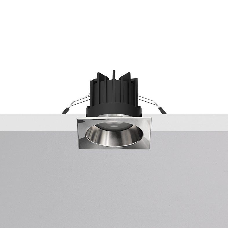 MEGA EVO – DOWNLIGHT CROMO QUADRATO LED 8,8W 4000K IP65