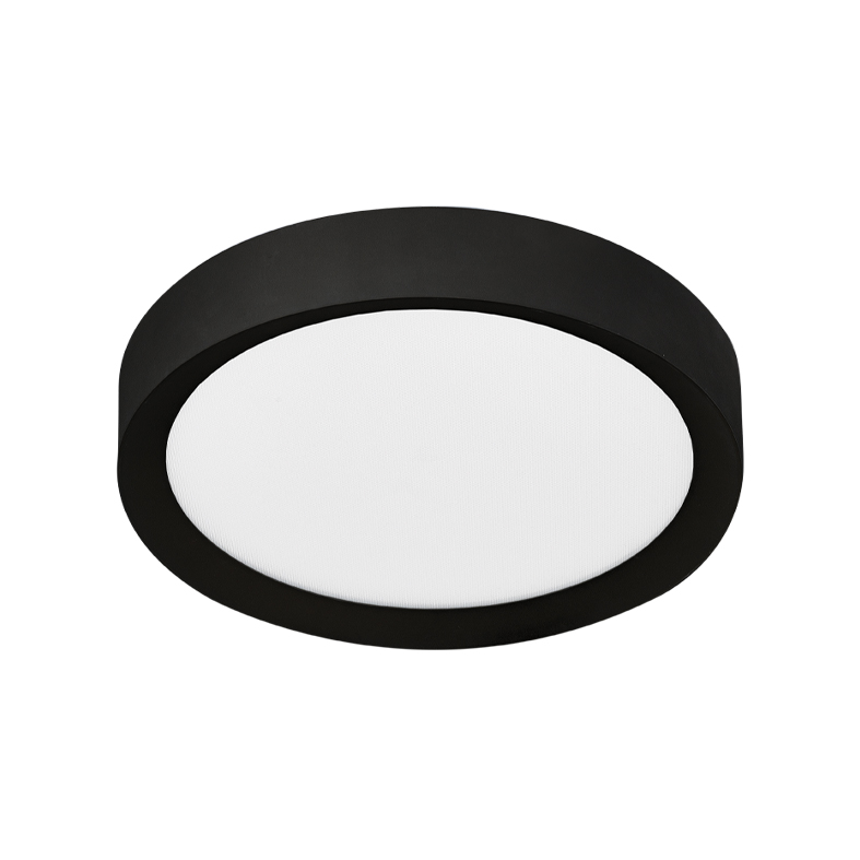 PLATE – PLAFONIERA NERA LED 30W IP54 2700-3000-4000K CRI90