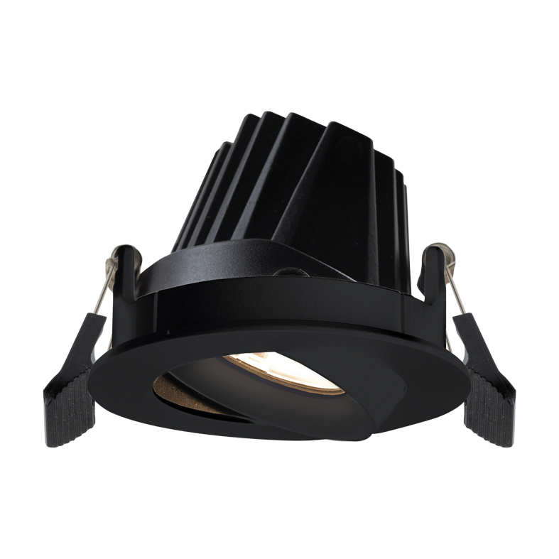RASTER – DOWNLIGHT FRAME NERO LED 6W 36° IP20 4000K CRI90