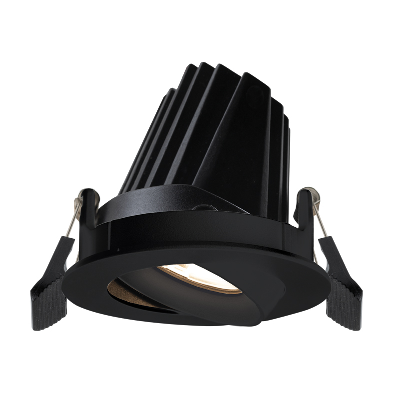 RASTER – DOWNLIGHT FRAME NERO LED 8,5W 60° IP20 4000K CRI90