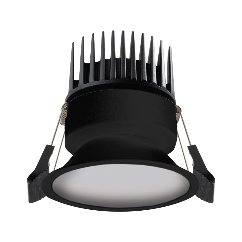 RASTER – DOWNLIGHT RECESSED NERO LED 6W 36° IP20 3000K CRI90