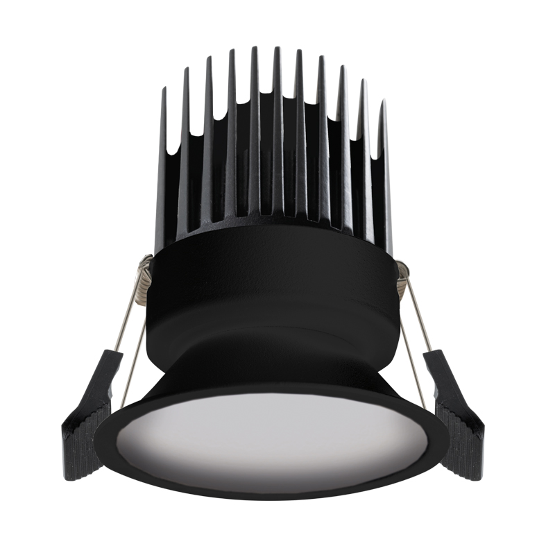 RASTER – DOWNLIGHT RECESSED NERO LED 8,5W 15° IP20 4000K CRI90