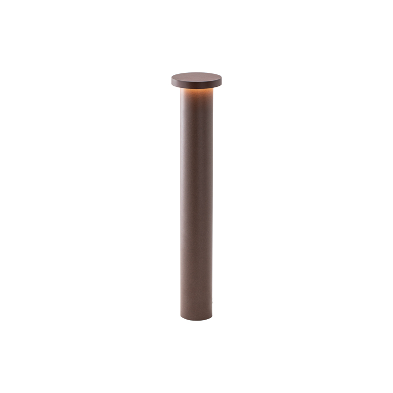 TIBERIO – BOLLARD CORTEN LED 10W 82° IP65 3000K CRI80 9D 45CM