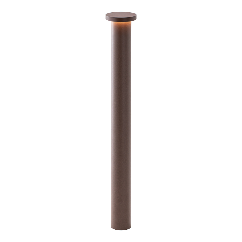 TIBERIO – BOLLARD CORTEN LED 10W 82° IP65 4000K CRI80 9D 75CM