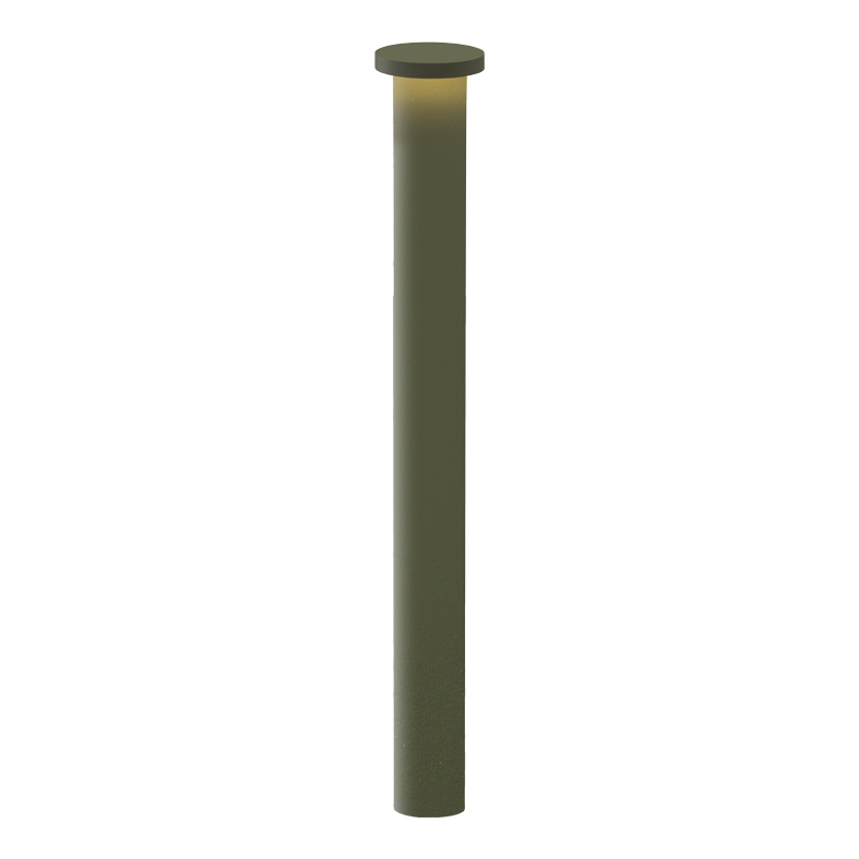 TIBERIO – BOLLARD VERDE LED 10W 82° IP65 4000K CRI80 9D 75CM