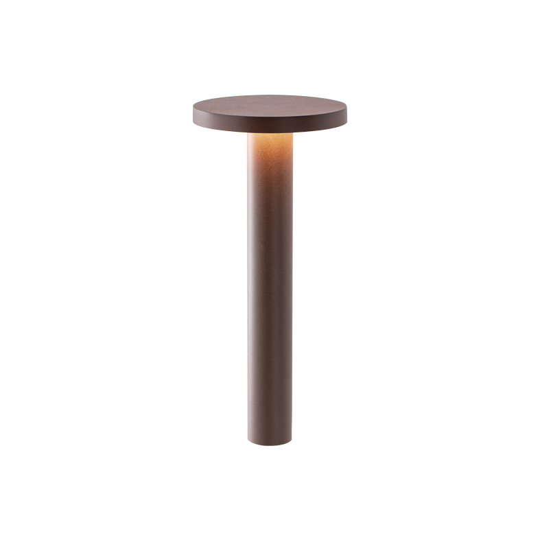 TIBERIO – BOLLARD CORTEN LED 10W 82° IP65 4000K CRI80 20D 45CM