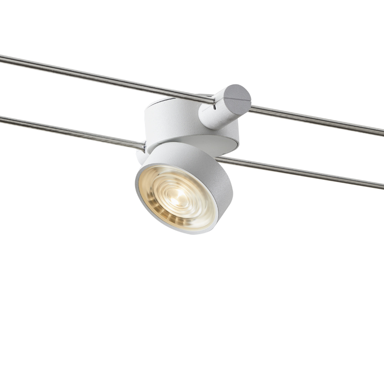 WIRE – SISTEMA A TESATA BIANCO/BIANCO LED 13W 38° IP20 3000K CRI90
